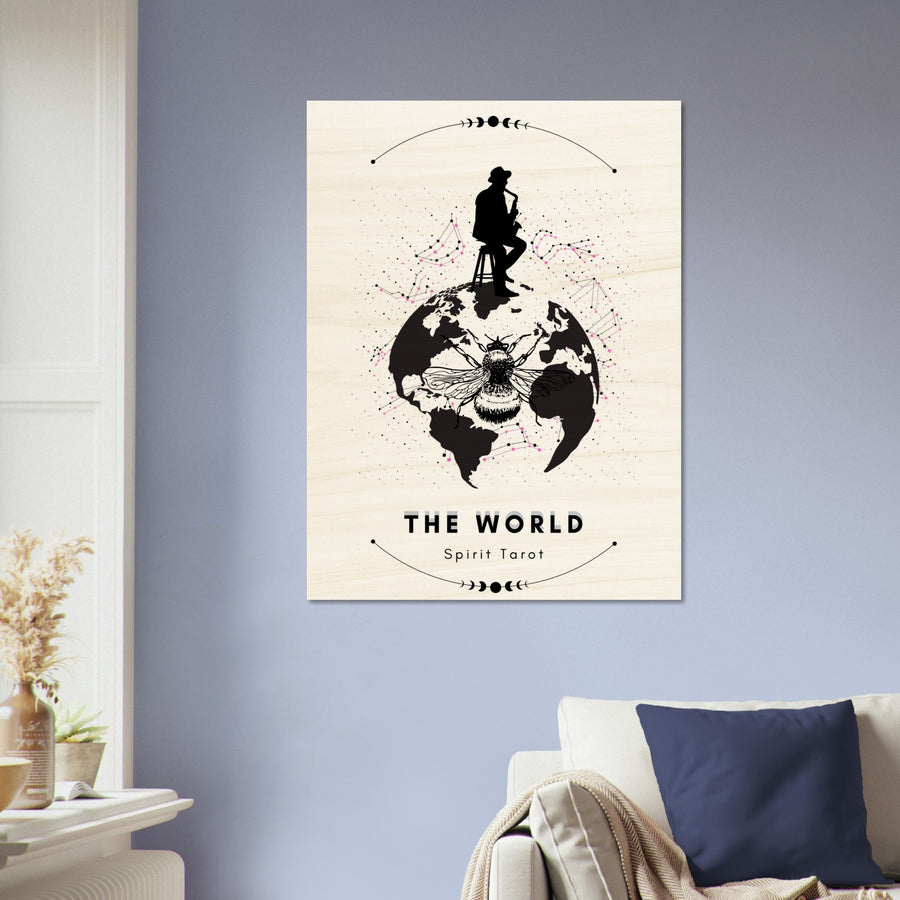 The World By Bella - Wood Print