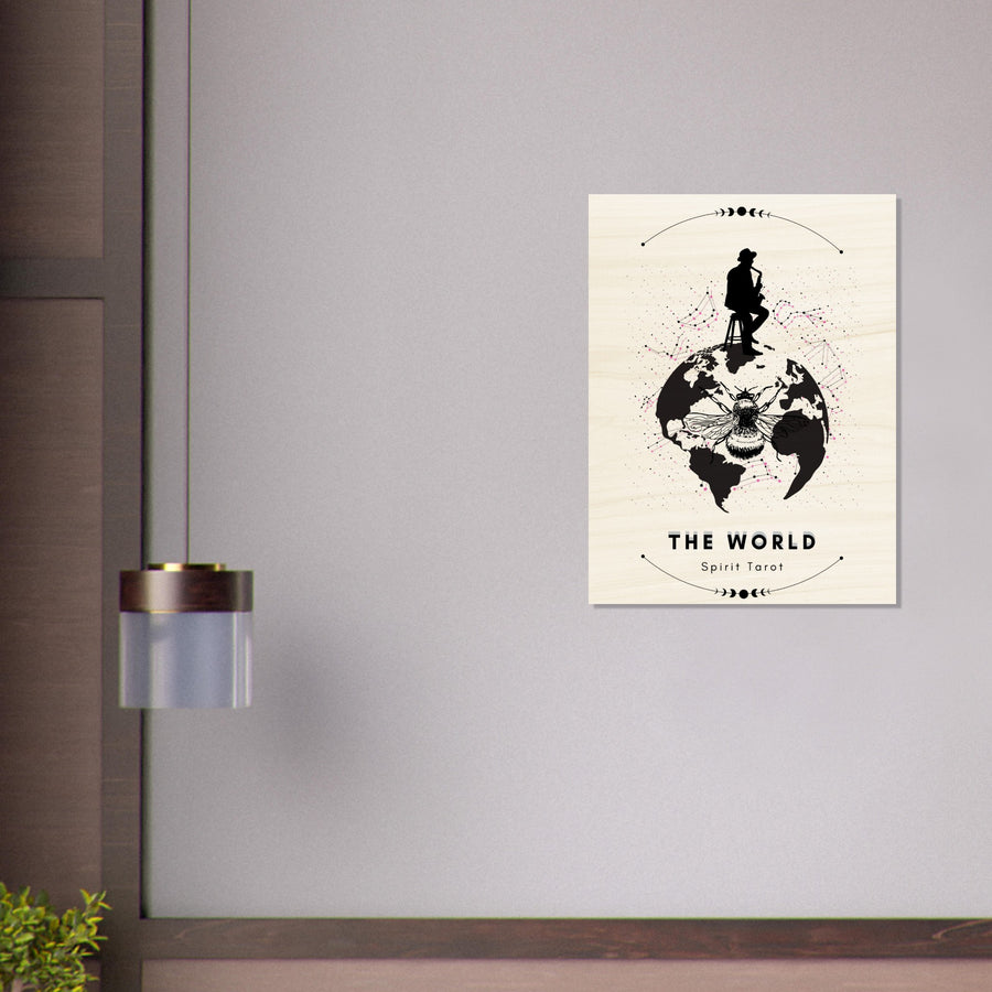 The World By Bella - Wood Print