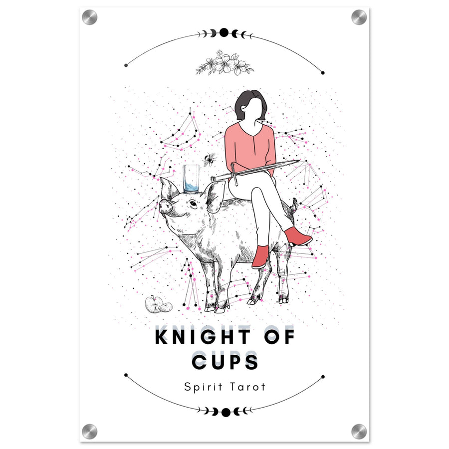 Knight Of Cups By Bella - Acrylic Print