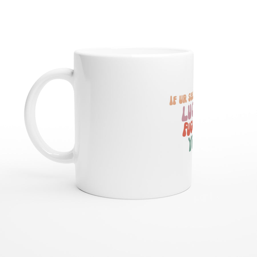 White 11oz Ceramic Mug