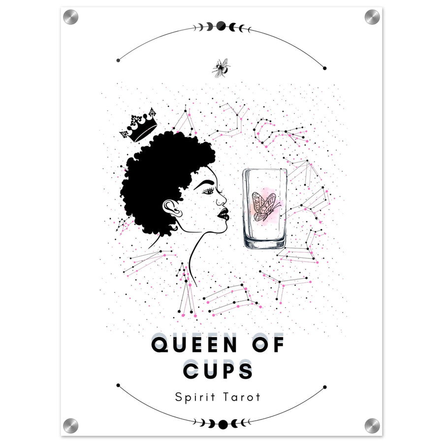 Queen Of Cups By Bella - Acrylic Print