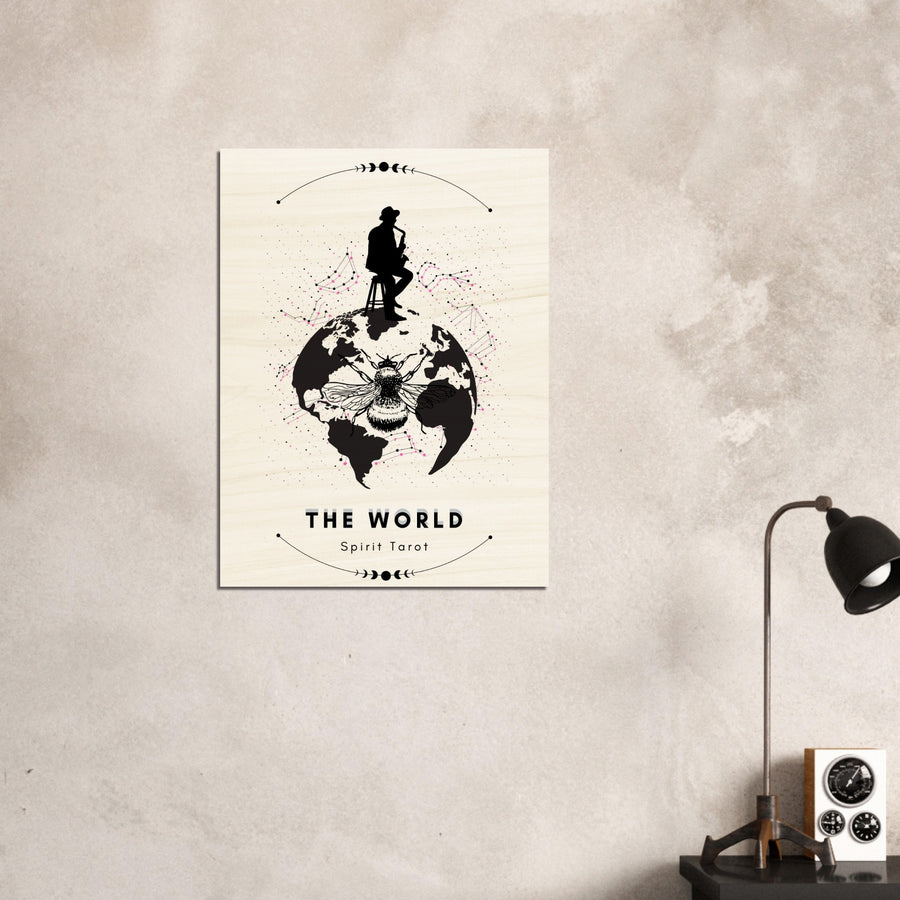 The World By Bella - Wood Print