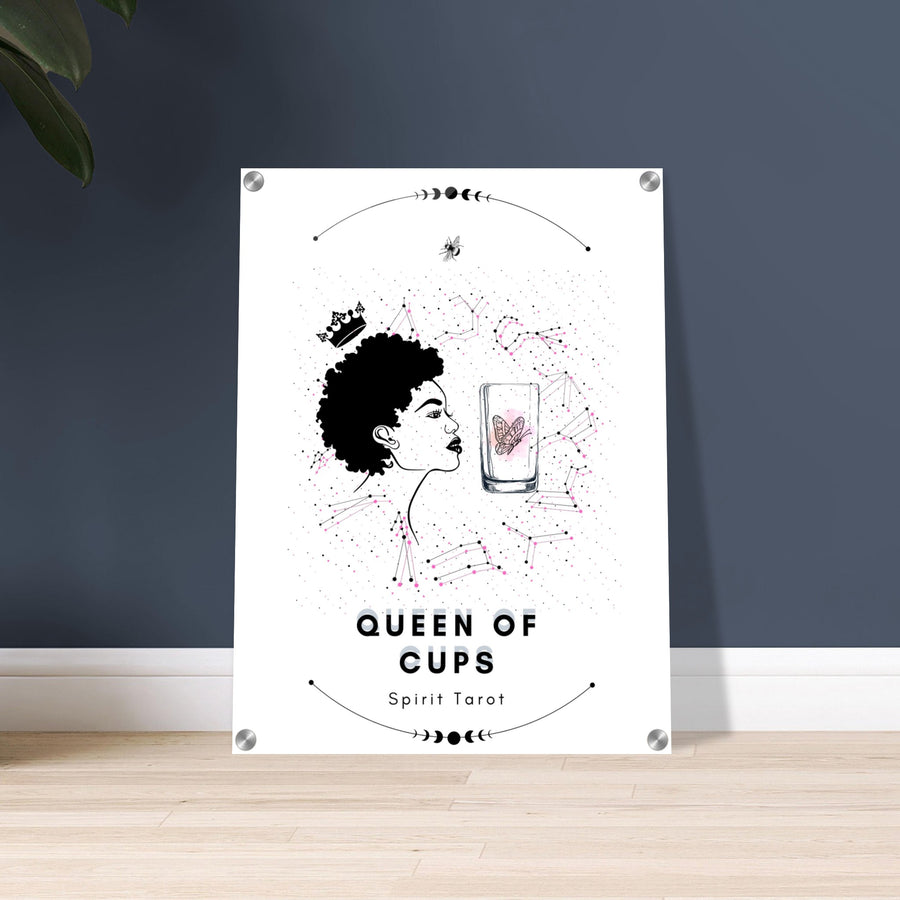 Queen Of Cups By Bella - Acrylic Print