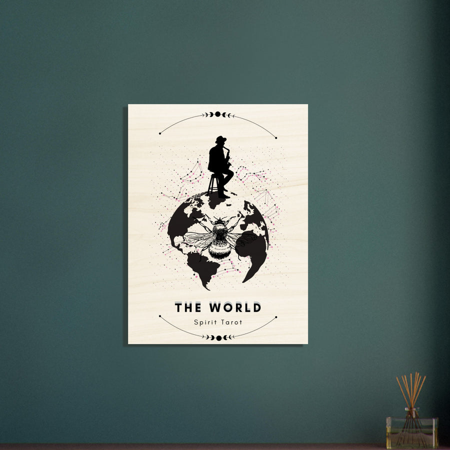 The World By Bella - Wood Print